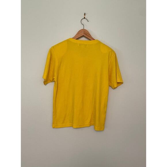 Vintage Lisa Ashley Womens Cardigan Small Yellow Floral Beaded Cottagecore 90s - Picture 6 of 13